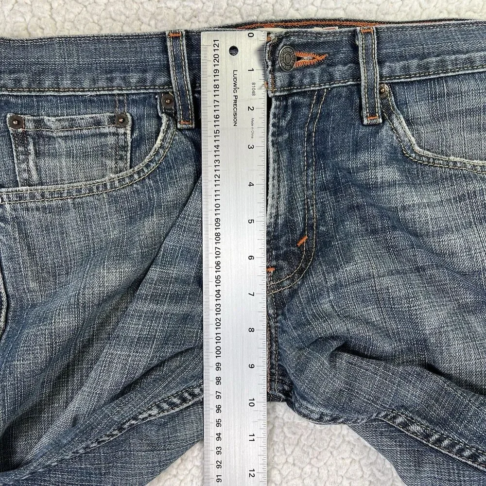 Levi’s 514 Jeans Men’s Size‎ 32x32 Blue Slim Straight Y2K Grunge Streetwear